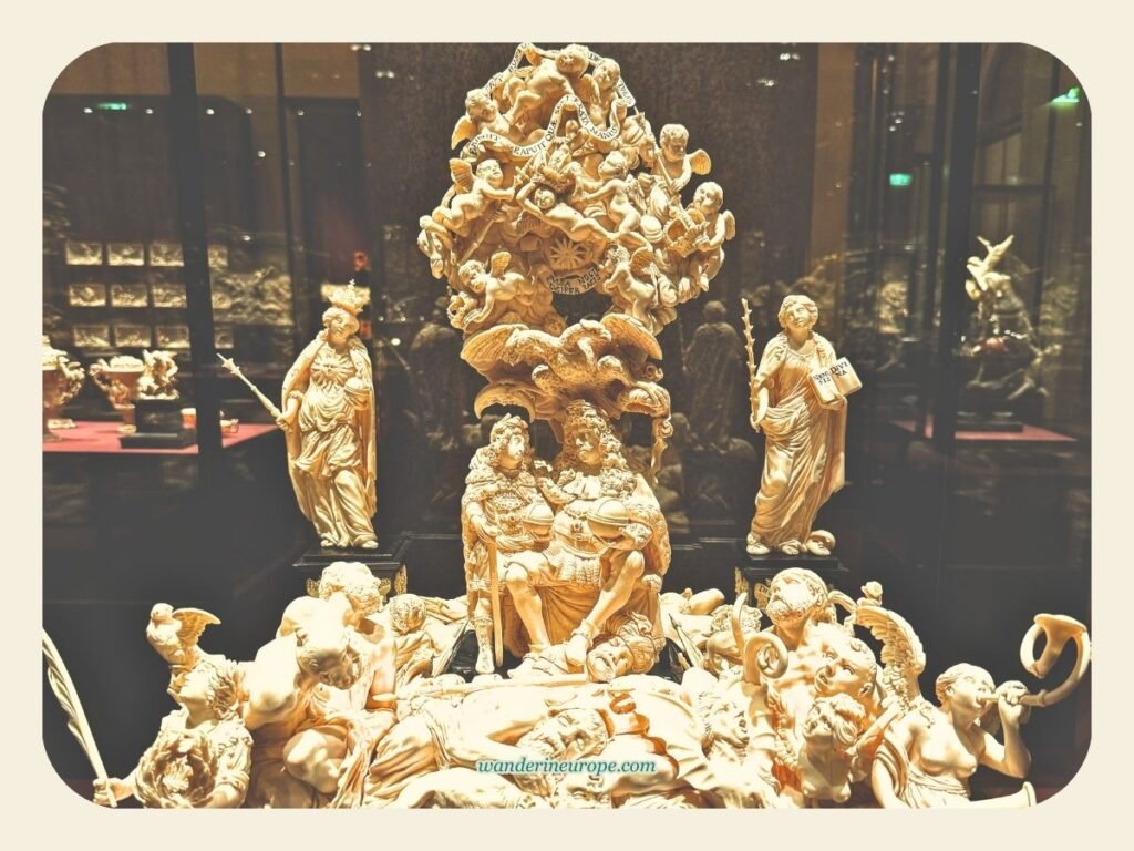 Inside Kunsthistorisches Museum Vienna (10 Epic Artworks) 79 Triumph of Emperor in Kunstkammer exhibitions, Kunsthistorisches Museum, Vienna, Austria