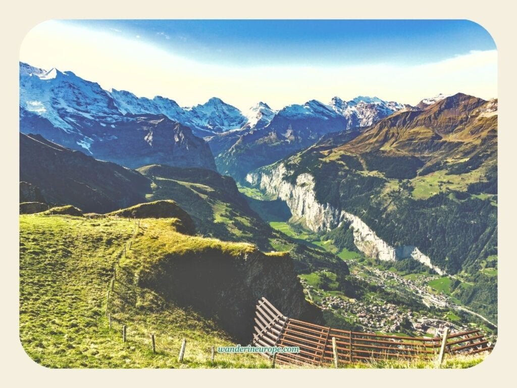 10 Unmissable Things To Do In Interlaken Jungfrau Region 17 View from Mannlichen of the Jungfrau Region, Switzerland