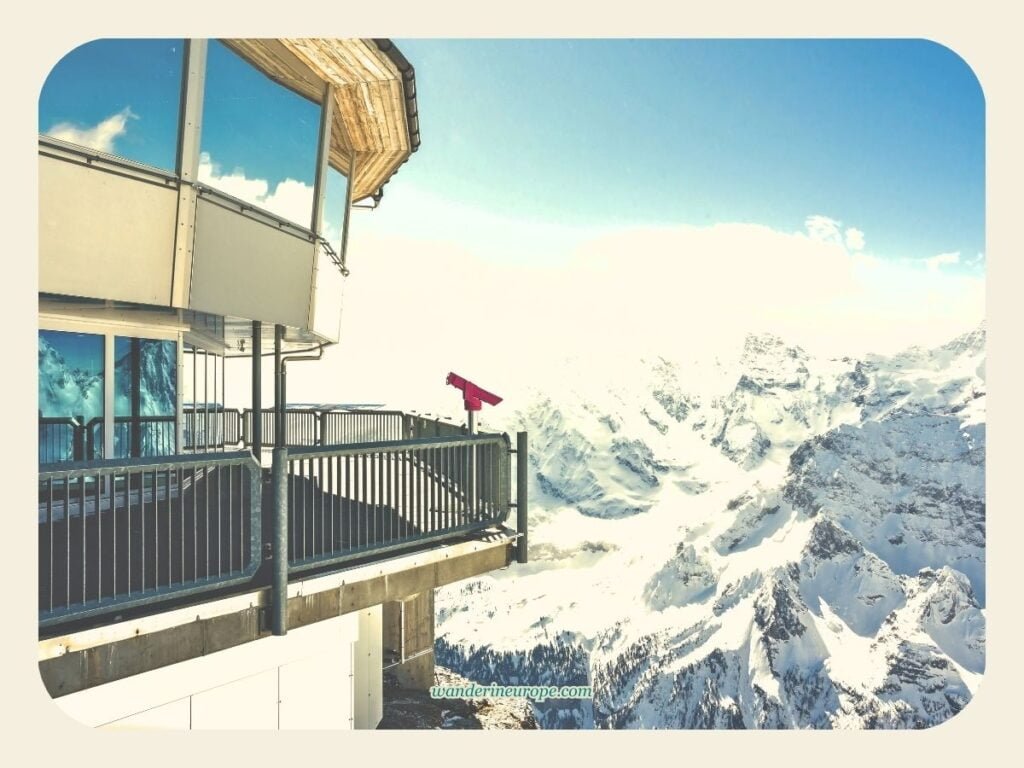 10 Experiences and Attractions That Make Mürren Worthwhile 17 View from Piz Gloria Restaurant in Schilthorn, Murren, Switzerland