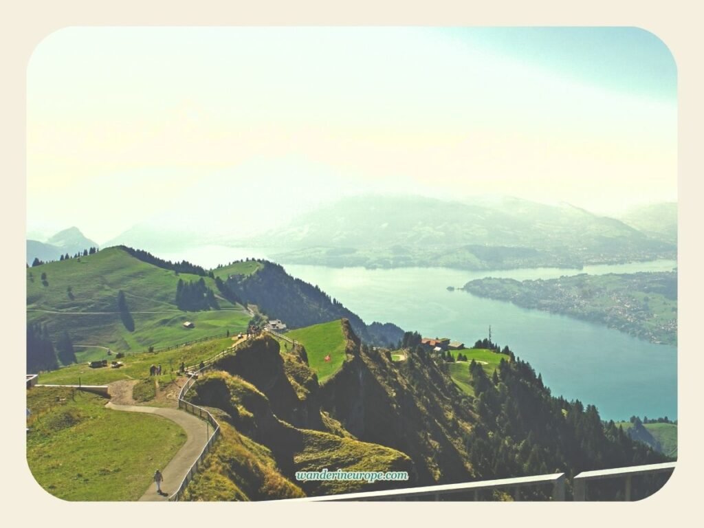 How to Spend 3 Days in Lucerne (Top Attractions + Day Trips) 39 View of Lake Lucerne from Mount Rigi, Switzerland