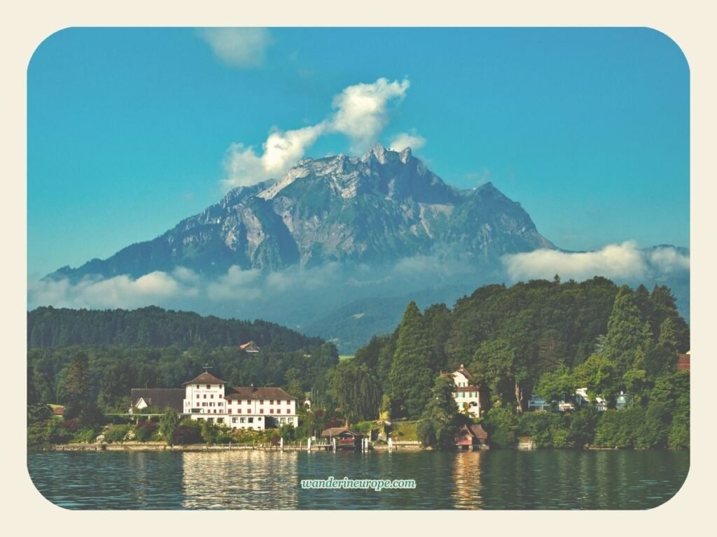10 Beautiful Things That Makes Lucerne so Lovely & Charming 46 View of Mount Pilatus from Lucerne, Switzerland