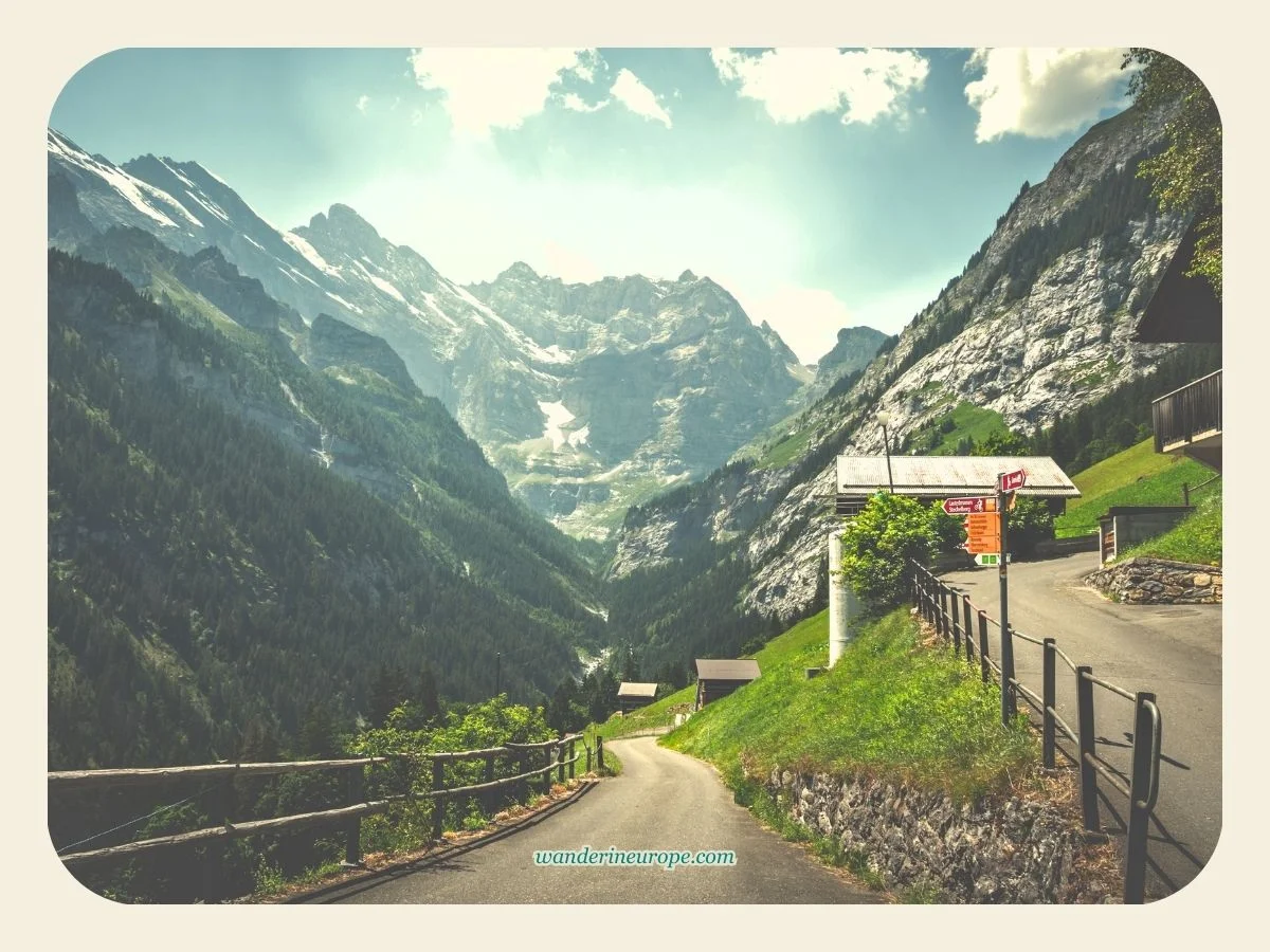 5 Things To Do In Gimmelwald (Beautiful Reasons To Visit) 24 View of Sefinen Valley from Gimmelwald
