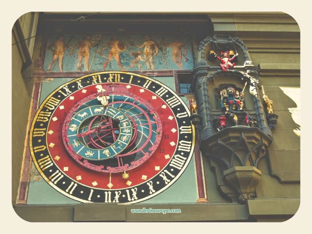 One Day In Bern Itinerary (Visit Landmarks & Scenic Spots) 23 Zytglogge's astronomical clock, frieze, and automatons in Bern, Switzerland