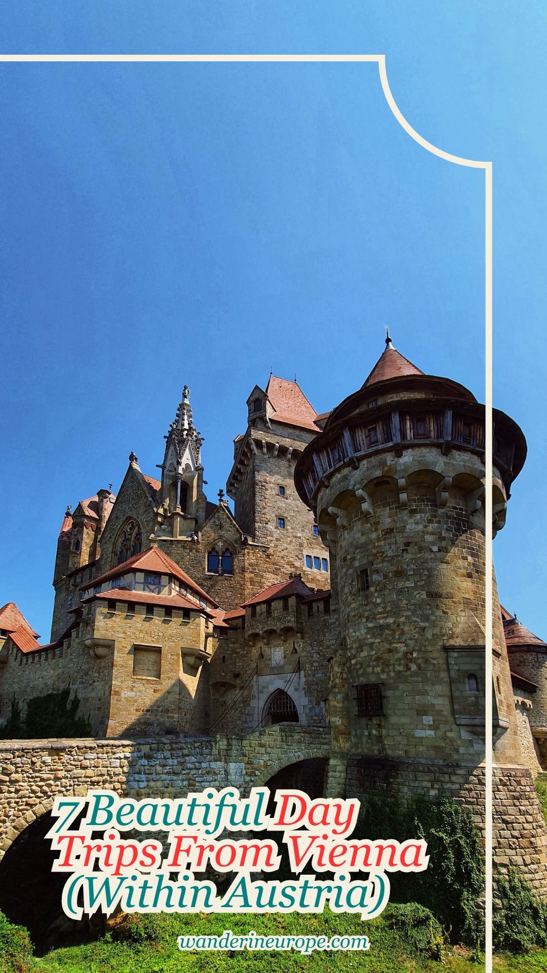 7 Beautiful Day Trips From Vienna (Within Austria) 22 7 Beautiful Day Trips From Vienna (Within Austria), Pinterest Pin