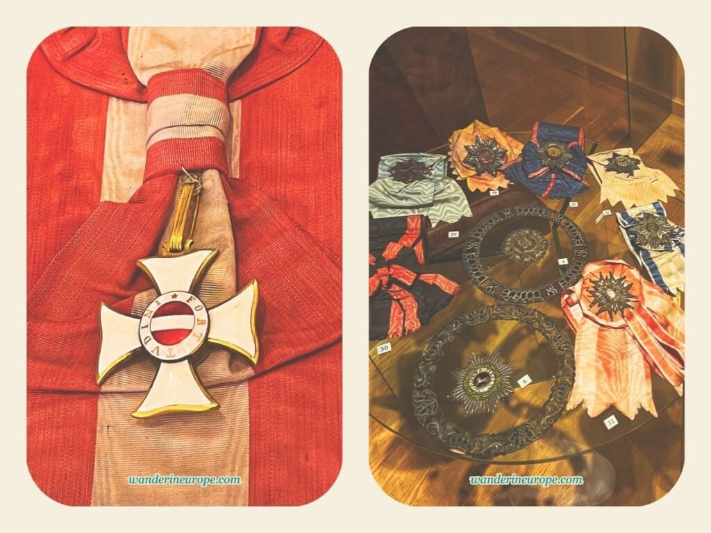 Museum of Military History Vienna Guide: Expectations & Tips 49 Beautiful medals and badges, Museum of Military History, Vienna, Austria