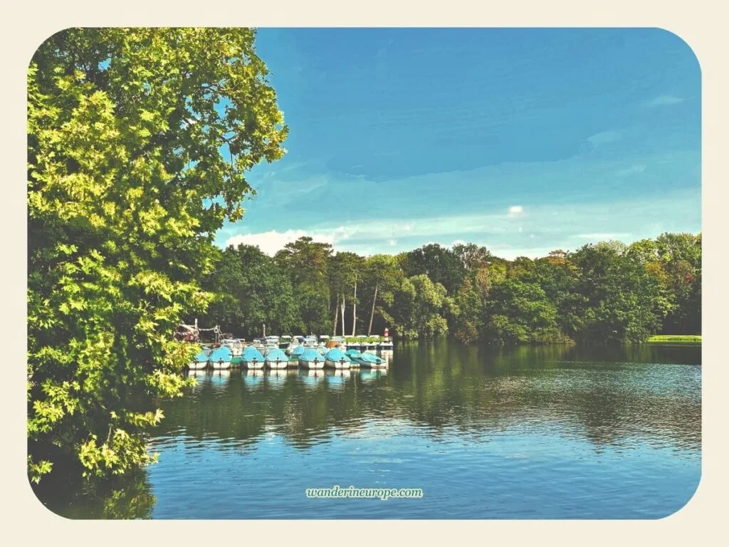 Visiting Laxenburg Castle Park (Easy Day Trip from Vienna) 43 Boats in the lake of Laxenburg Castle Park, near Vienna, Austria
