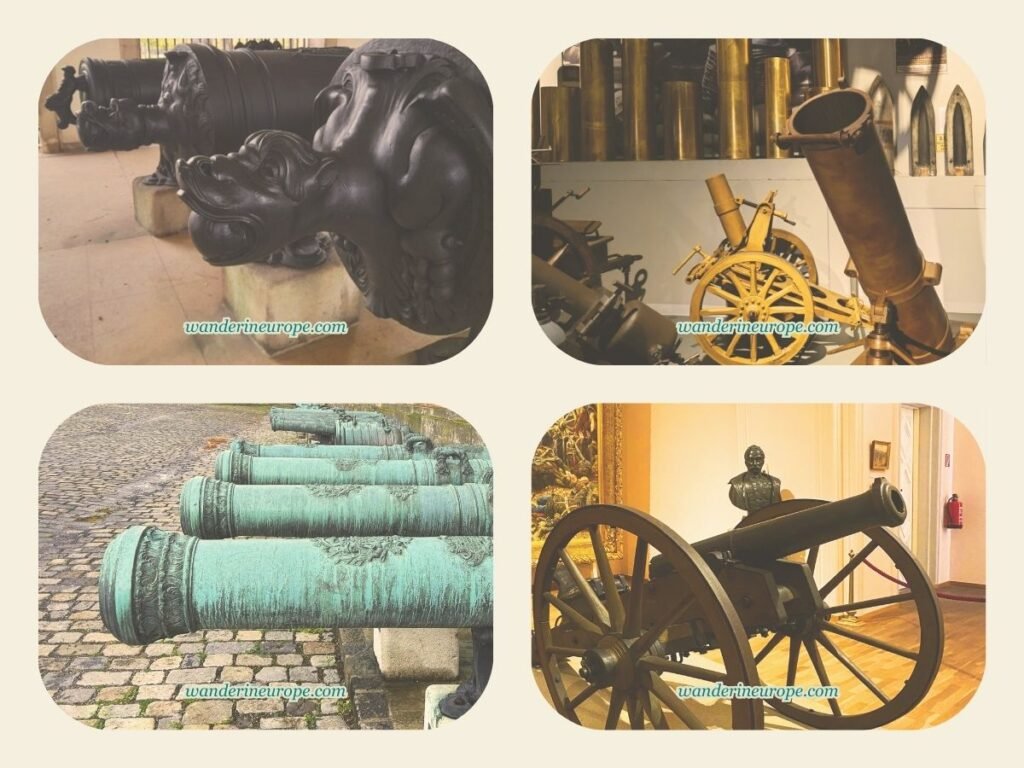 Museum of Military History Vienna Guide: Expectations & Tips 60 Different artilleries and canons, Museum of Military History, Vienna, Austria