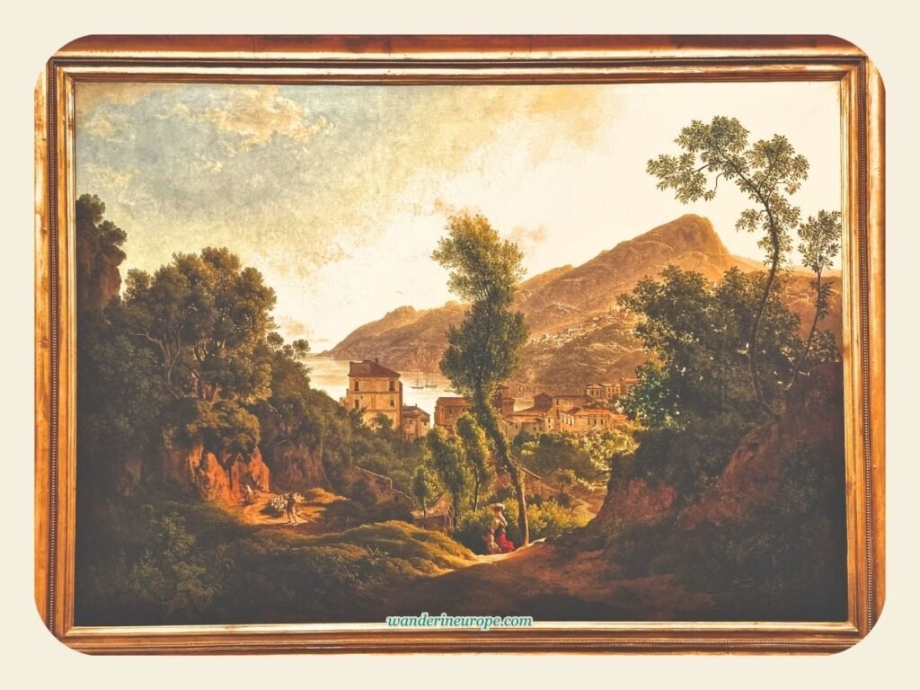 A Guide to Vienna’s Belvedere Palace and to Its Top Artworks 49 Fishermen in the Bay of Naples by Joseph Rebell, one of the dramatic paintings inside the Belvedere Palace, Vienna, Austria