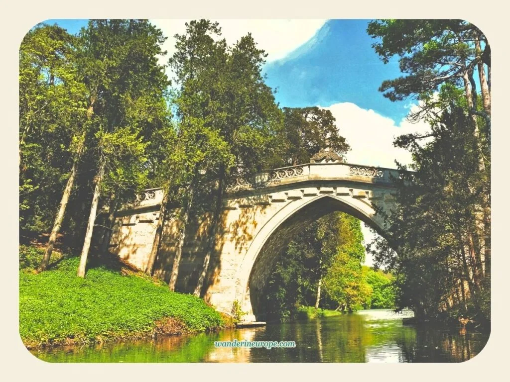 Visiting Laxenburg Castle Park (Easy Day Trip from Vienna) 22 Gotischebrücke or Gothic Bridge, Laxenburg Castle Park, near Vienna, Austria