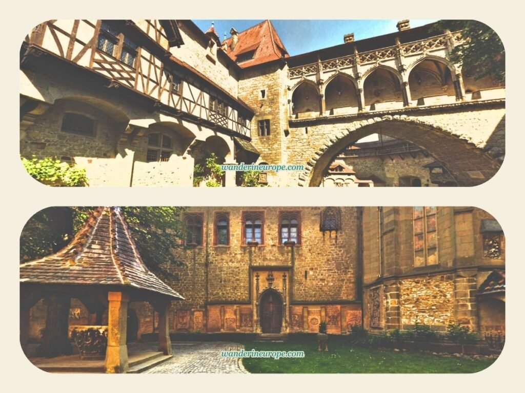 10 Days in Austria Itinerary: Innsbruck, Salzburg and Vienna 58 Inner courtyard of Kreuzenstein Castle, near Vienna, Austria