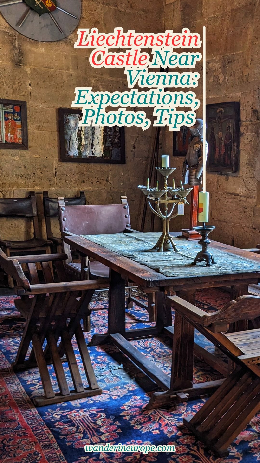 Liechtenstein Castle Near Vienna: Expectations, Photos, Tips 45 Liechtenstein Castle Near Vienna_ Expectations, Photos, Tips, Pinterest Pin