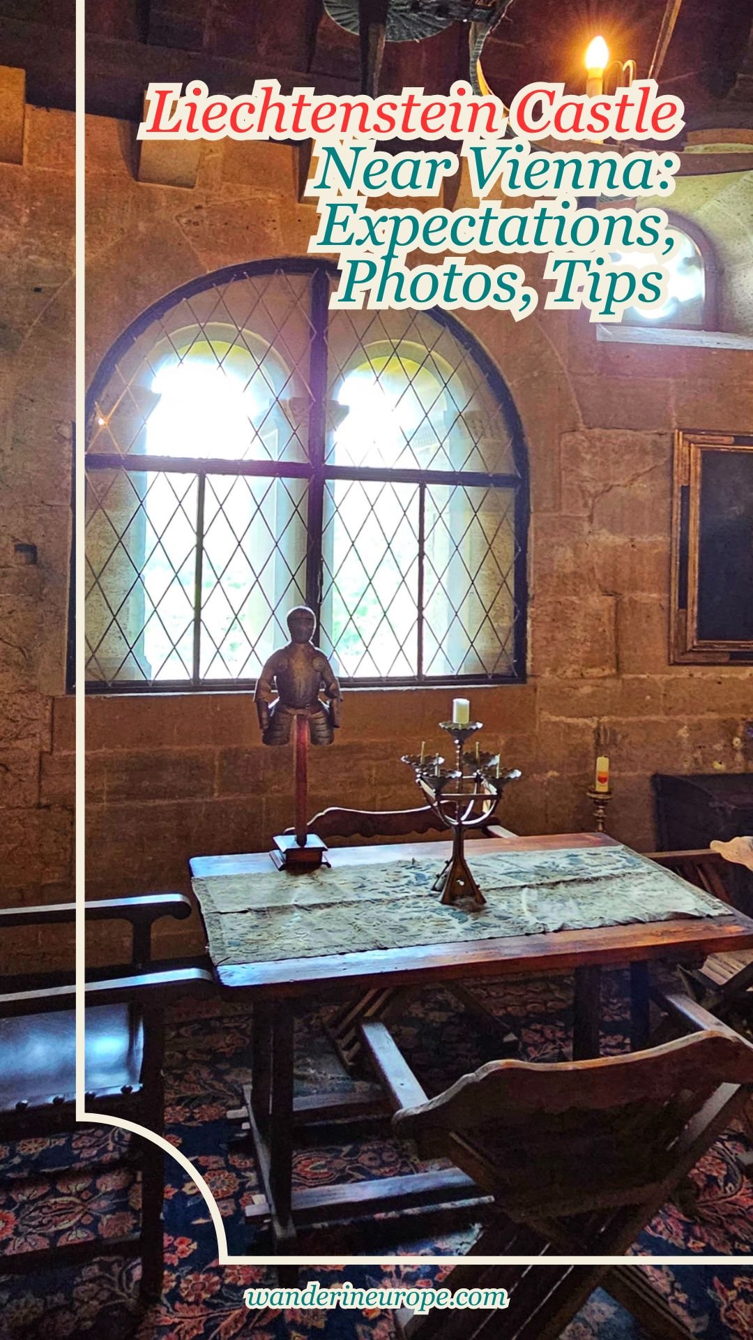 Liechtenstein Castle Near Vienna: Expectations, Photos, Tips 48 Liechtenstein Castle Near Vienna_ Expectations, Photos, Tips, Pinterest Pin