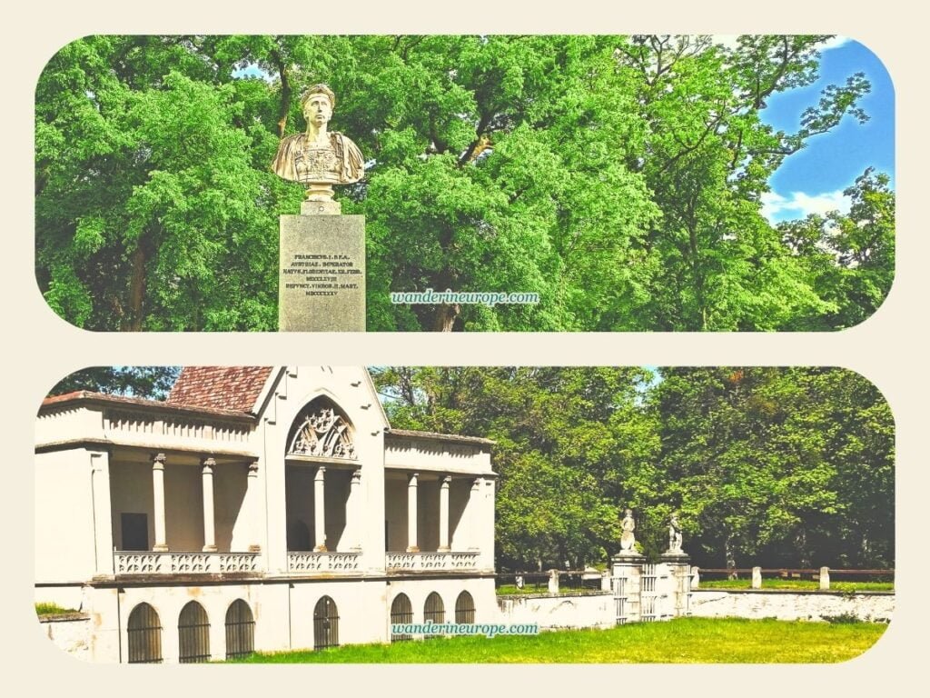 Visiting Laxenburg Castle Park (Easy Day Trip from Vienna) 28 Monument of Francis I and Turnierplatz, Laxenburg Castle Park, near Vienna, Austria