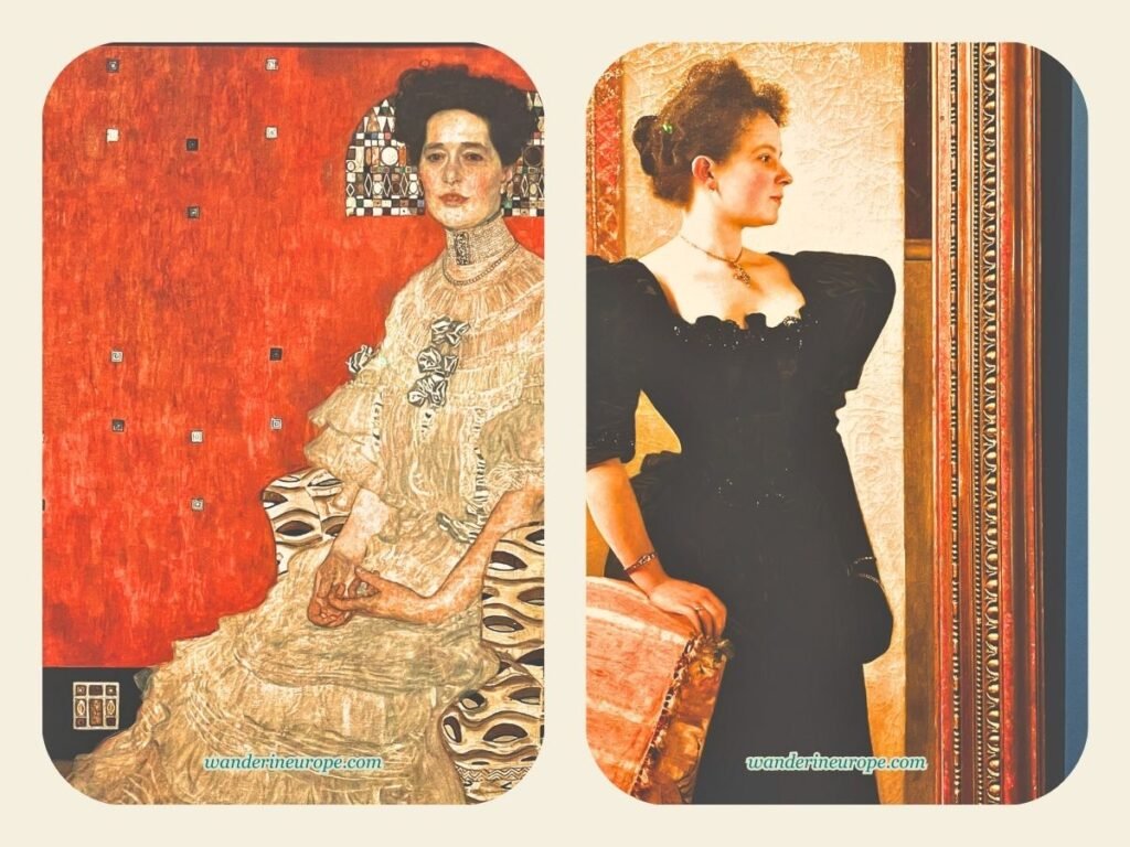 A Guide to Vienna’s Belvedere Palace and to Its Top Artworks 43 Old and Young, White and Black — Portrait of Fritza Riedler and Marie Breunig by Gustav Klimt in Belvedere Palace, Vienna, Austria