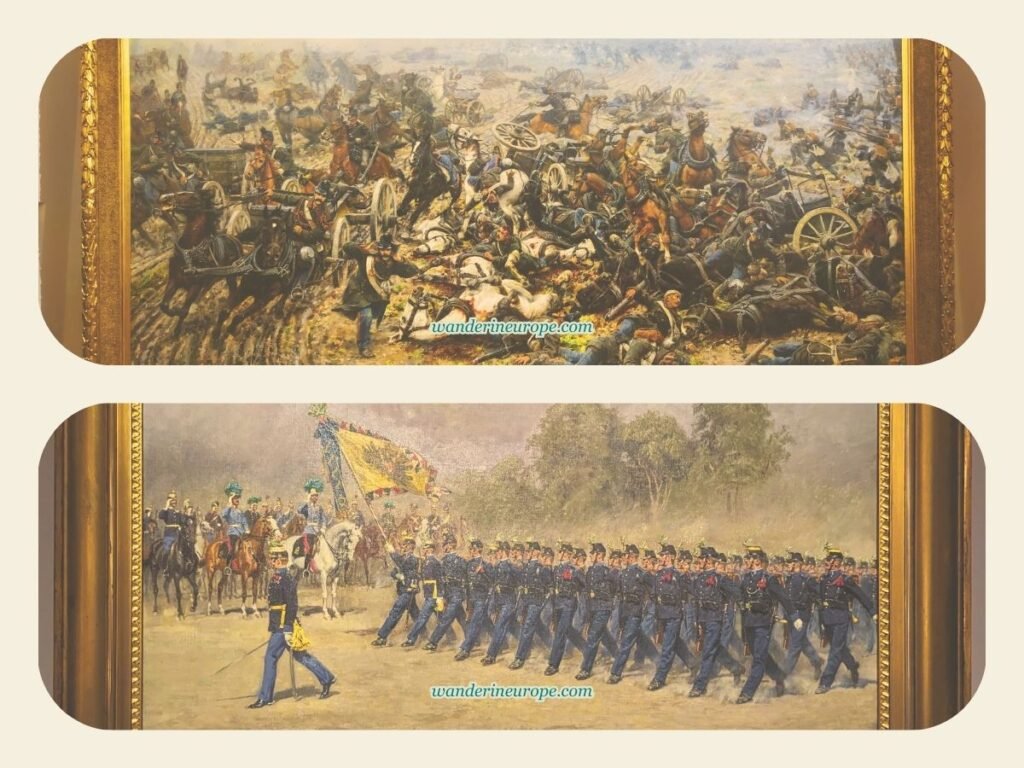 Museum of Military History Vienna Guide: Expectations & Tips 54 Paintings that give a glimpse to the military events in the past, Museum of Military History, Vienna, Austria