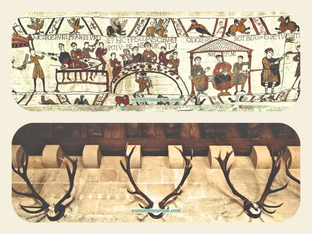 Liechtenstein Castle Near Vienna: Expectations, Photos, Tips 34 Tapestries and antlers inside Liechtenstein Castle, Vienna, Austria