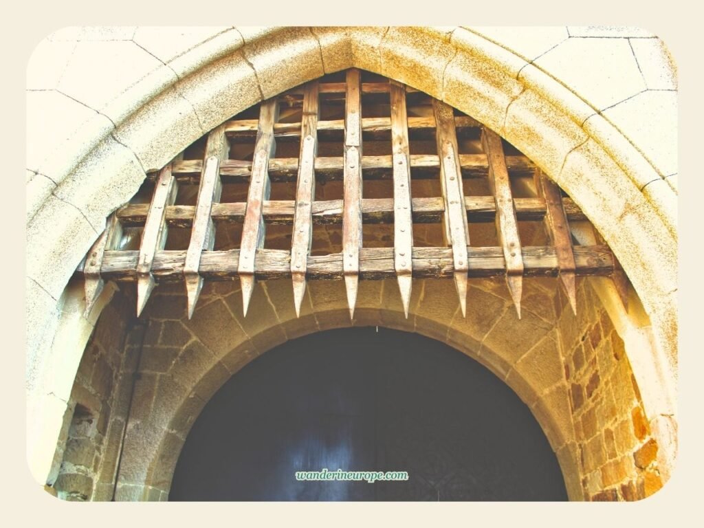 Kreuzenstein Castle: A Hidden Gem Day Trip From Vienna 4 The portcullis of Kreuzenstein Castle, near Vienna, Austria