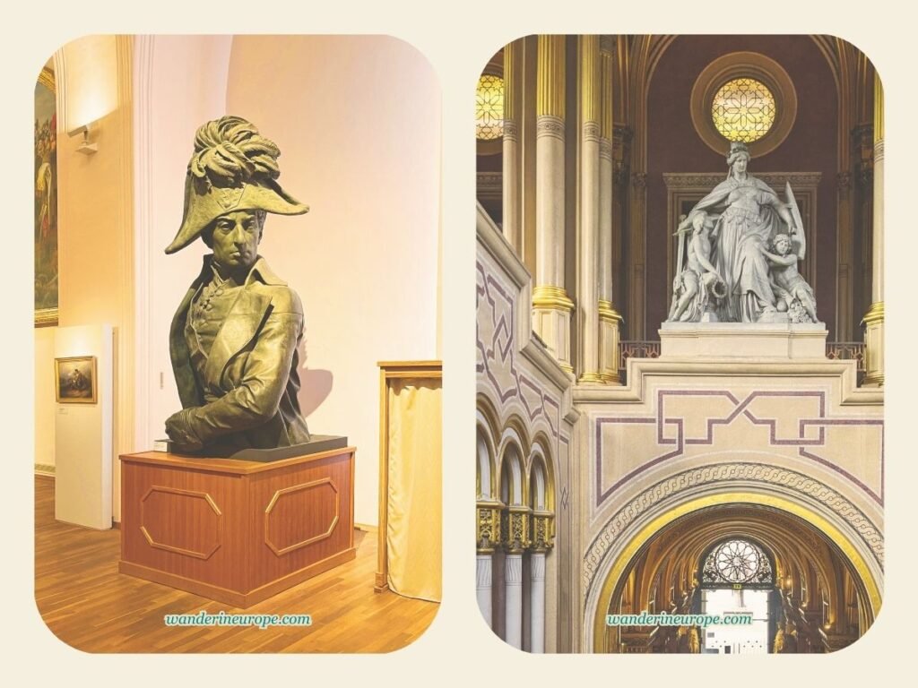 Museum of Military History Vienna Guide: Expectations & Tips 61 Two big statues in the museum, Museum of Military History, Vienna, Austria