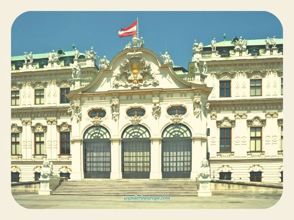 Upper Belvedere Palace, Vienna, Austria