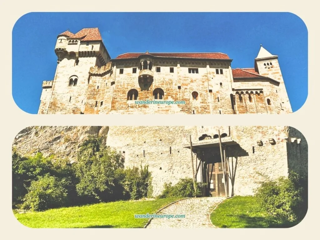 Views of Liechtenstein Castle outside, Vienna, Austria