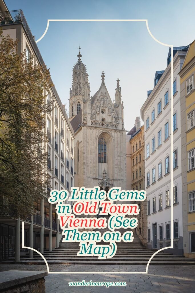 30 Little Gems in Old Town Vienna (See Them on a Map)