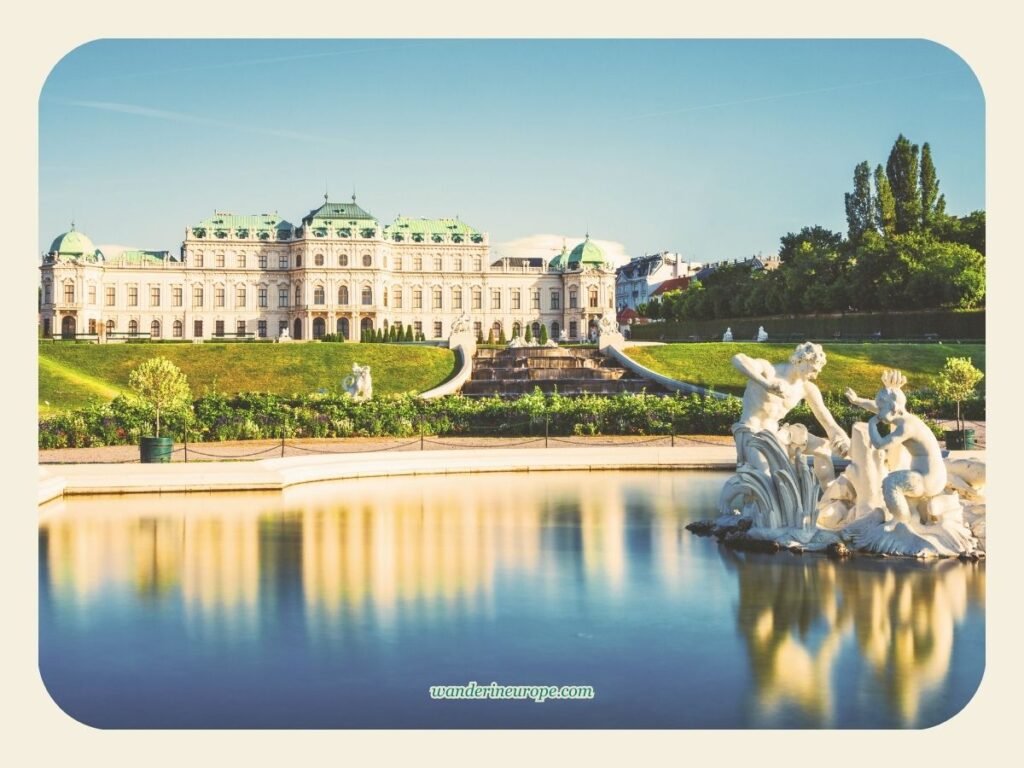 10 Architectural Marvels in Vienna + Tips for Your Visit 10 View of Upper Belvedere Palace from the garden, an architectural highlight of Vienna, Austria