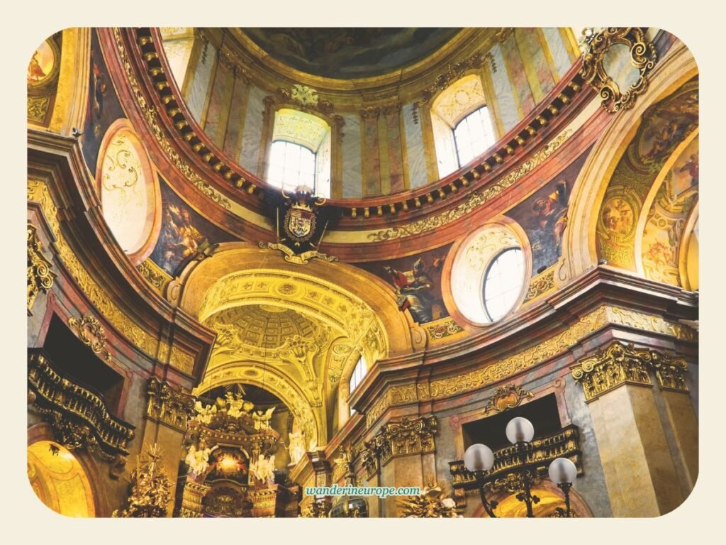 Vienna One-Day Budget Itinerary: Sightseeing Top Attractions 21 Come inside Peterskirche and this is the beauty you'll see, Vienna, Austria