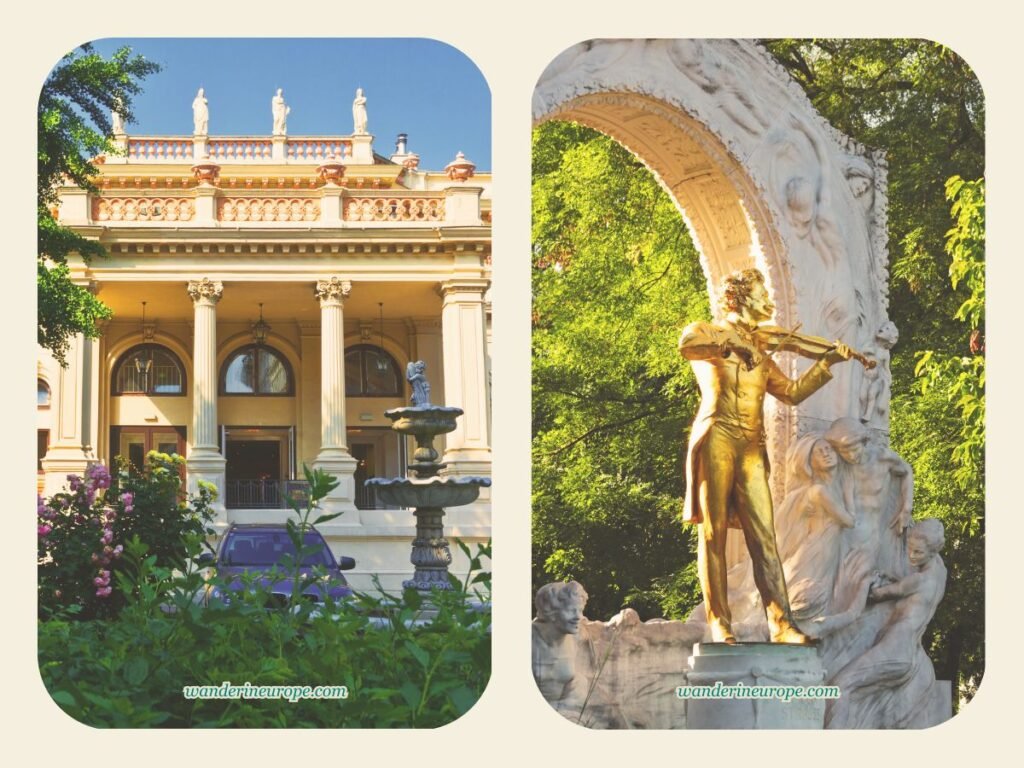 20 Beautiful Places in Vienna You Can Visit for FREE 23 Kursalon and the Strauss Monument in Stadtpark, a free place to visit in Vienna, Austria