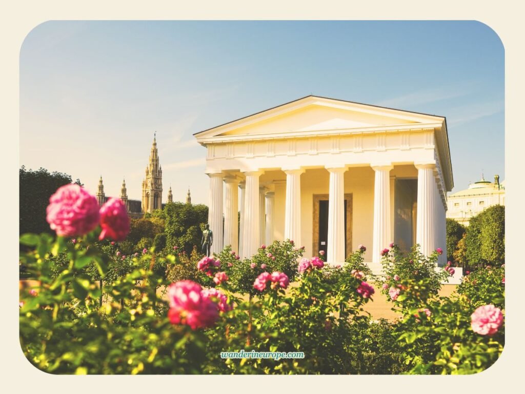 A Self-Guided Walking Tour in Old Town Vienna (With a Map) 22 Stop #12 — Volksgarten, Old Town Vienna Walking Tour, Austria