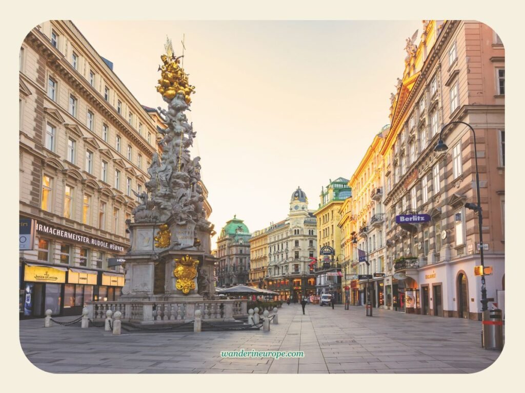 A Self-Guided Walking Tour in Old Town Vienna (With a Map) 27 Stop #17 — Graben, Old Town Vienna Walking Tour, Austria