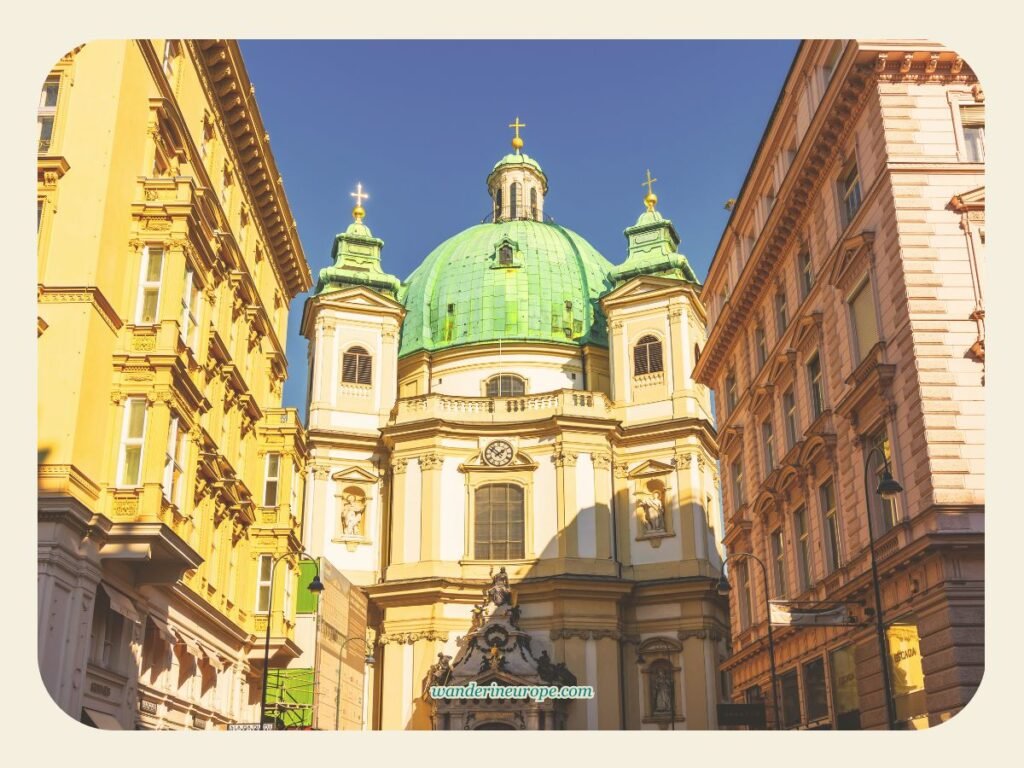A Self-Guided Walking Tour in Old Town Vienna (With a Map) 28 Stop #18 — Peterskirche, Old Town Vienna Walking Tour, Austria