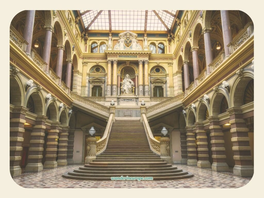 A Self-Guided Walking Tour in Old Town Vienna (With a Map) 15 Stop #5 — Justizpalast, Old Town Vienna Walking Tour, Austria