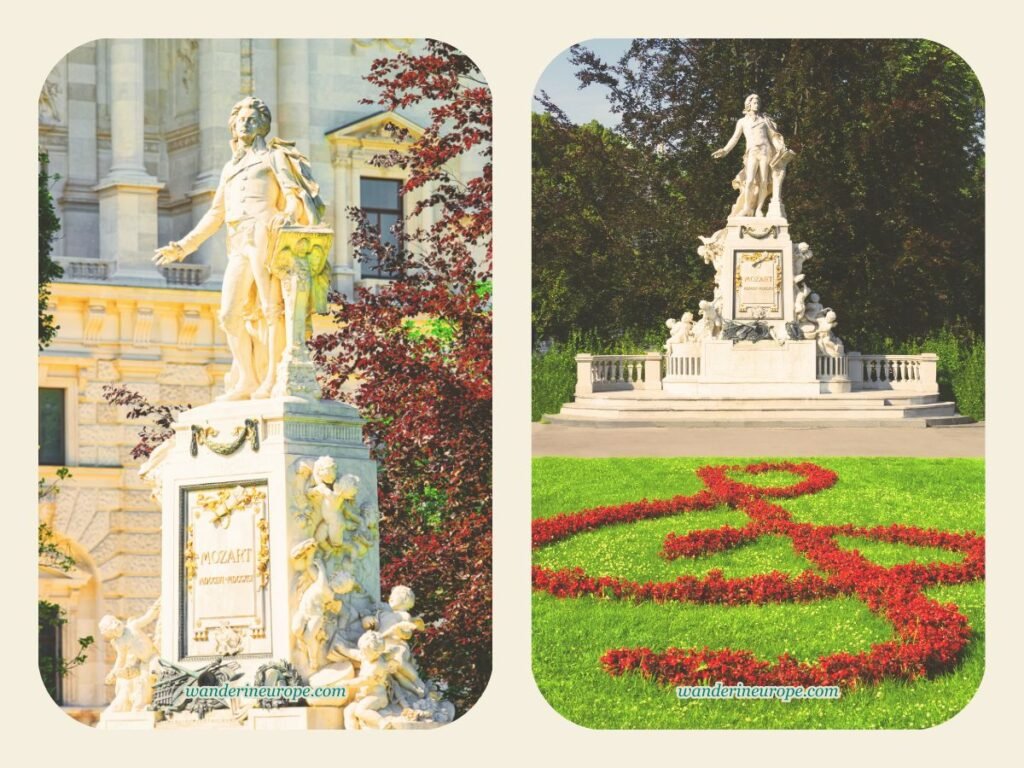 A Self-Guided Walking Tour in Old Town Vienna (With a Map) 19 Stop #9 — Mozart Monument, Old Town Vienna Walking Tour, Austria