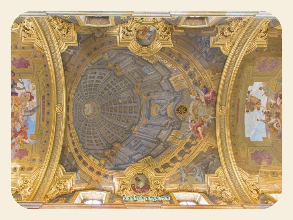 Vienna’s Interiors: A Wanderer’s Guide to Must-See Artworks 77 The Quadratura dome of the Jesuit Church, Vienna, Austria