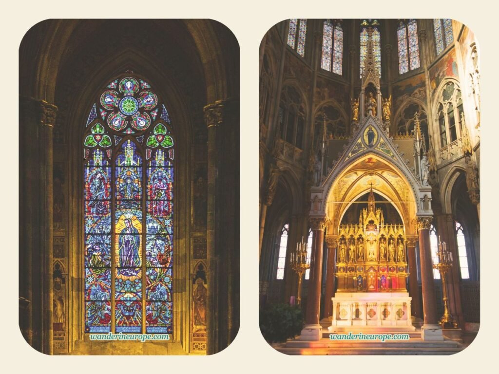 20 Beautiful Places in Vienna You Can Visit for FREE 51 The intricate interiors of Votivkirche, a beautiful place to visit for free in Vienna, Austria