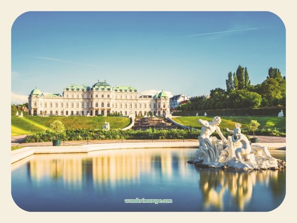 Three Days Vienna Itinerary: History, Art, and Architecture 27 Continue discovering artworks inside the Belvedere Palace, which is one of the most beautiful castles in the city — second destination part 1 — day three of three, itinerary for Vienna, Austria