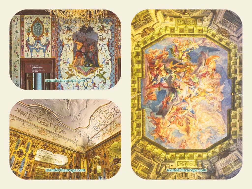 2-Day Vienna Itinerary: Visiting the Highlights & Viewpoints 7 Hall of Grotesques, the Gold Cabinet, Marble Hall — The architecture to behold in both Lower and Upper Belvedere Palace, first destination — day 1 of 2 in Vienna, Austria