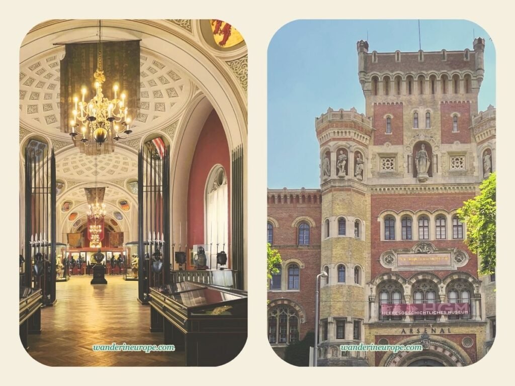 Three Days Vienna Itinerary: History, Art, and Architecture 13 Kick off your day at the Museum of Military History — see artifacts used in war from the 16th century to present — first destination part 1 — day two of three, itinerary for Vienna, Austria