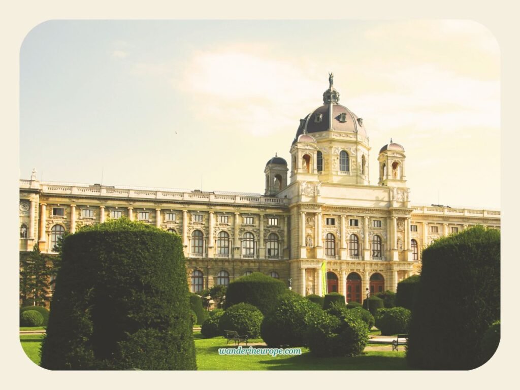 2-Day Vienna Itinerary: Visiting the Highlights & Viewpoints 15 View of Kunsthistorisches Museum from Maria-Theresa-platz which is only a stone's throw away from Hofburg, third destination — day 1 of 2 in Vienna, Austria