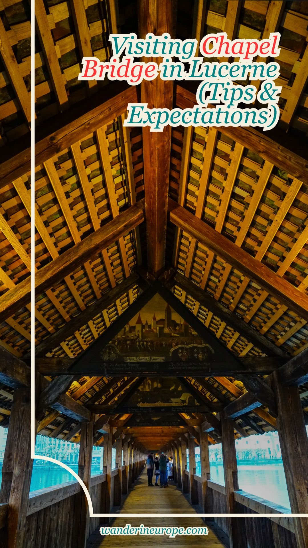 Visiting Chapel Bridge in Lucerne (Tips & Expectations) 30 Visiting Chapel Bridge in Lucerne (Tips & Expectations), Pinterest Pin