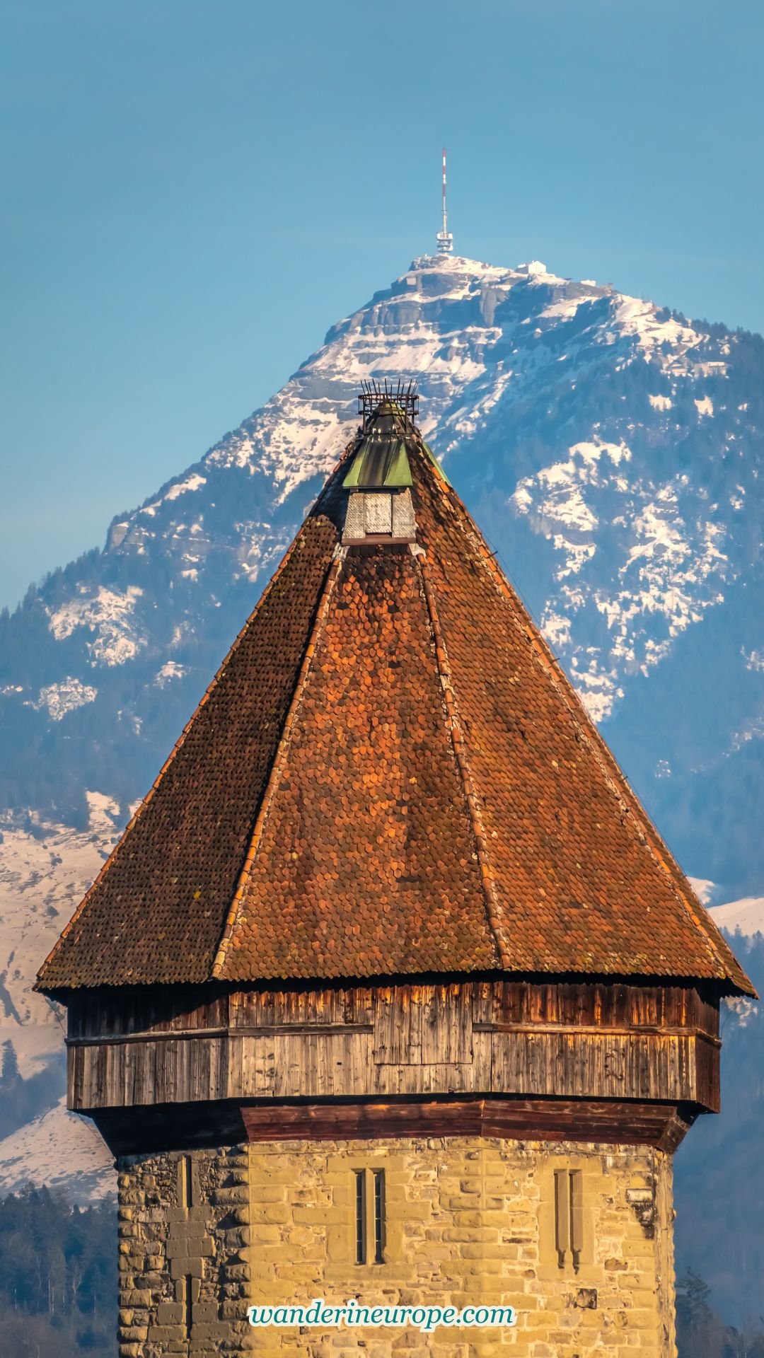 Visiting Chapel Bridge in Lucerne (Tips & Expectations) 26 Visiting Chapel Bridge in Lucerne (Tips & Expectations), Pinterest Pin