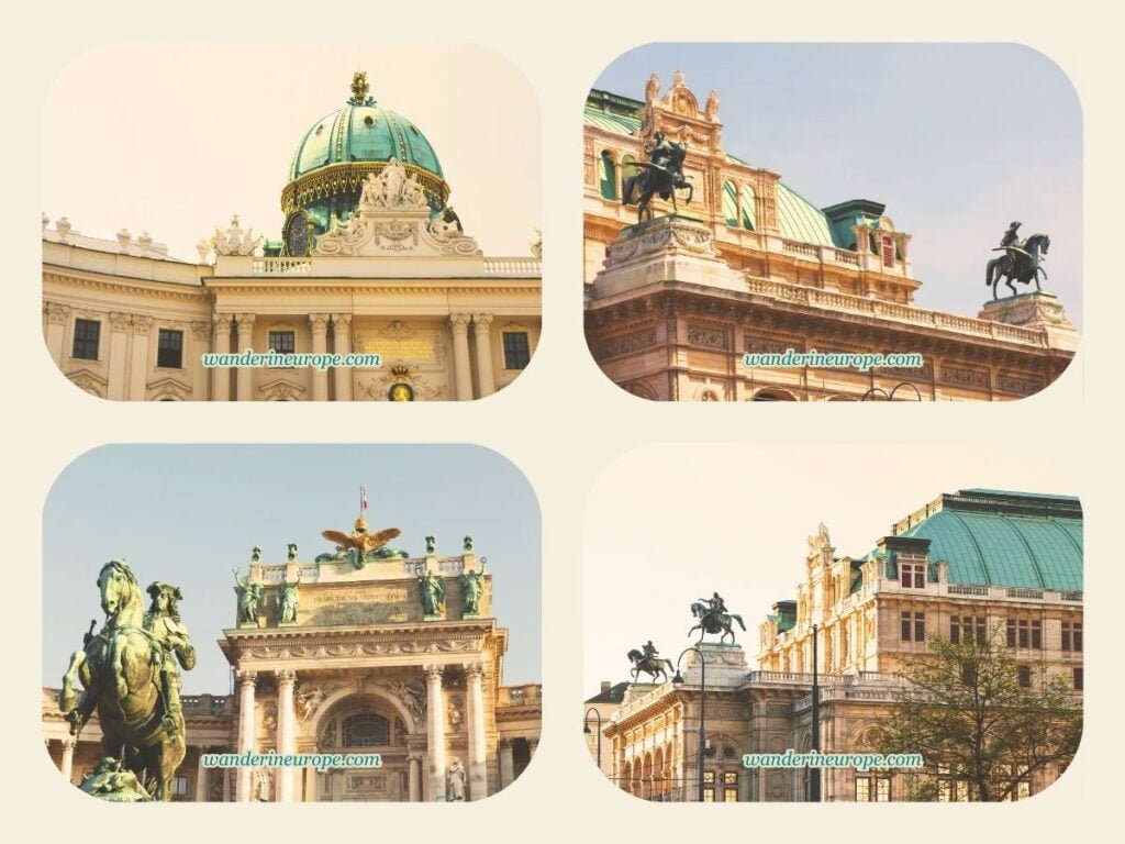 Three Days Vienna Itinerary: History, Art, and Architecture 4 You will also see Hofburg and Vienna State Opera during your stroll along Ringstrasse — second destination part 2 — day one of three, itinerary for Vienna, Austria