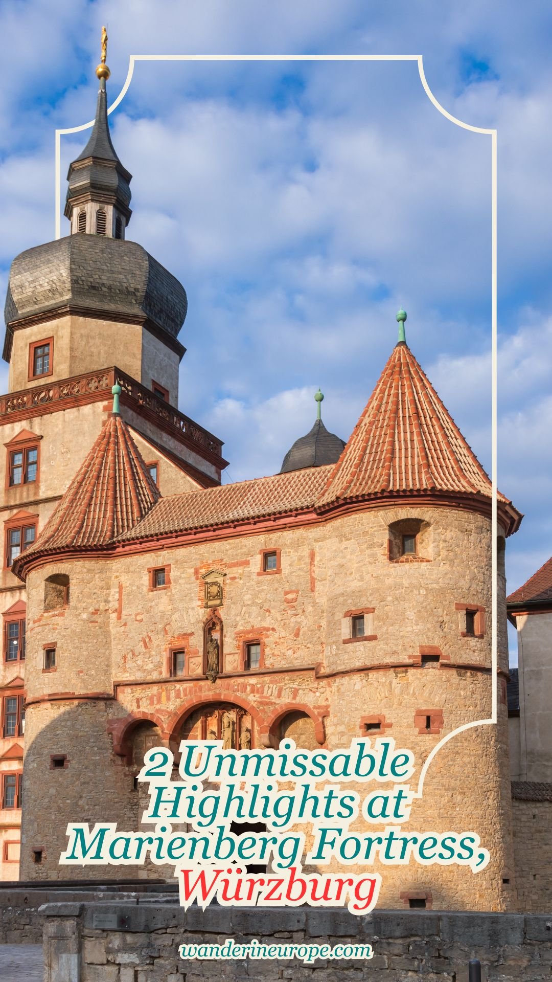 2 Unmissable Highlights at Marienberg Fortress, Würzburg 17 2 Unmissable Highlights at Marienberg Fortress, Würzburg, Pinterest Pin