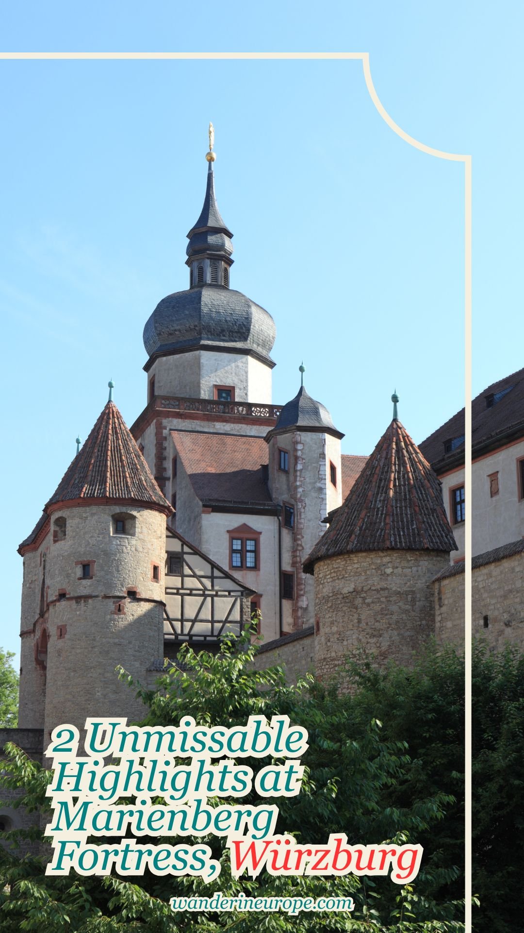 2 Unmissable Highlights at Marienberg Fortress, Würzburg 22 2 Unmissable Highlights at Marienberg Fortress, Würzburg, Pinterest Pin