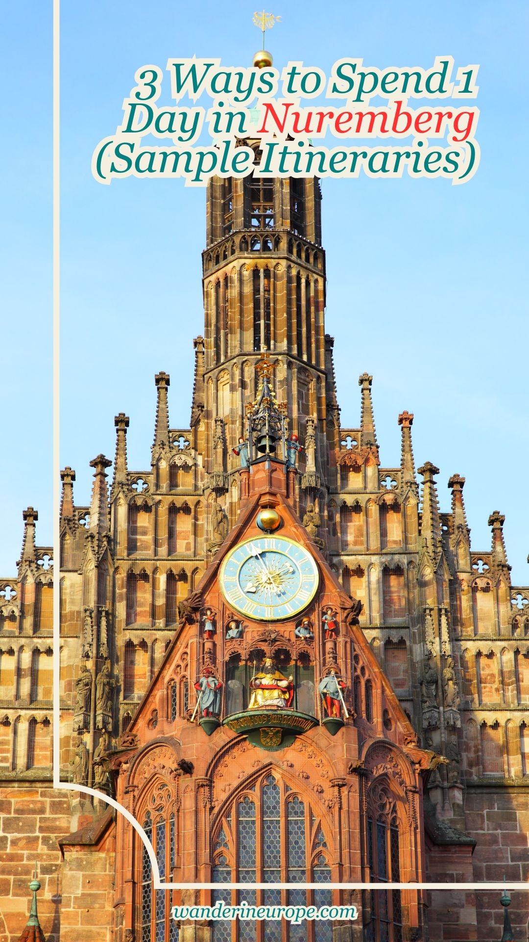 3 Ways to Spend 1 Day in Nuremberg (Sample Itineraries) 4 3 Ways to Spend 1 Day in Nuremberg (Sample Itineraries), Pinterest Pin