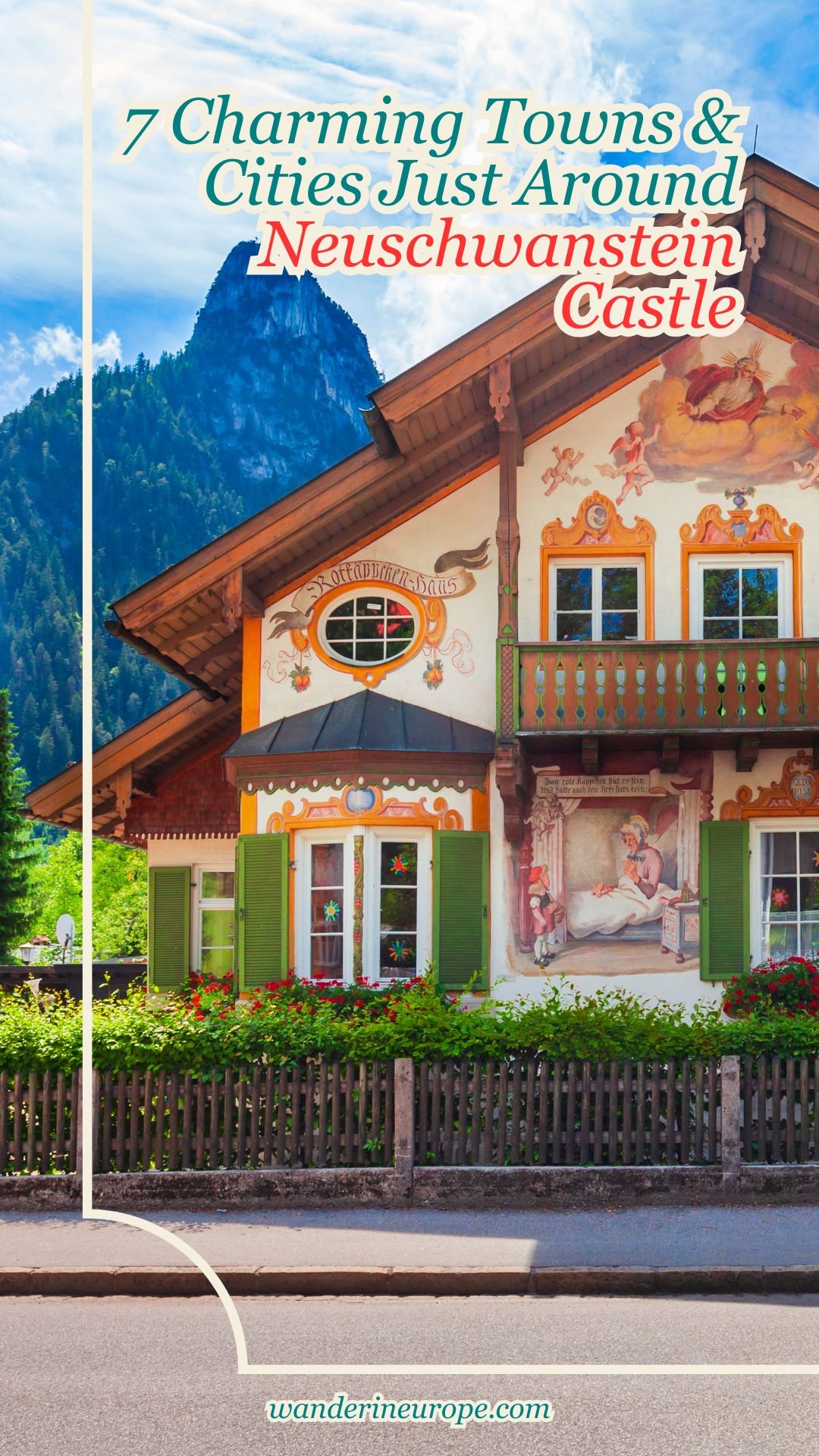 7 Charming Towns & Cities Just Around Neuschwanstein Castle 17 7 Charming Towns & Cities Just Around Neuschwanstein Castle, Pinterest Pin