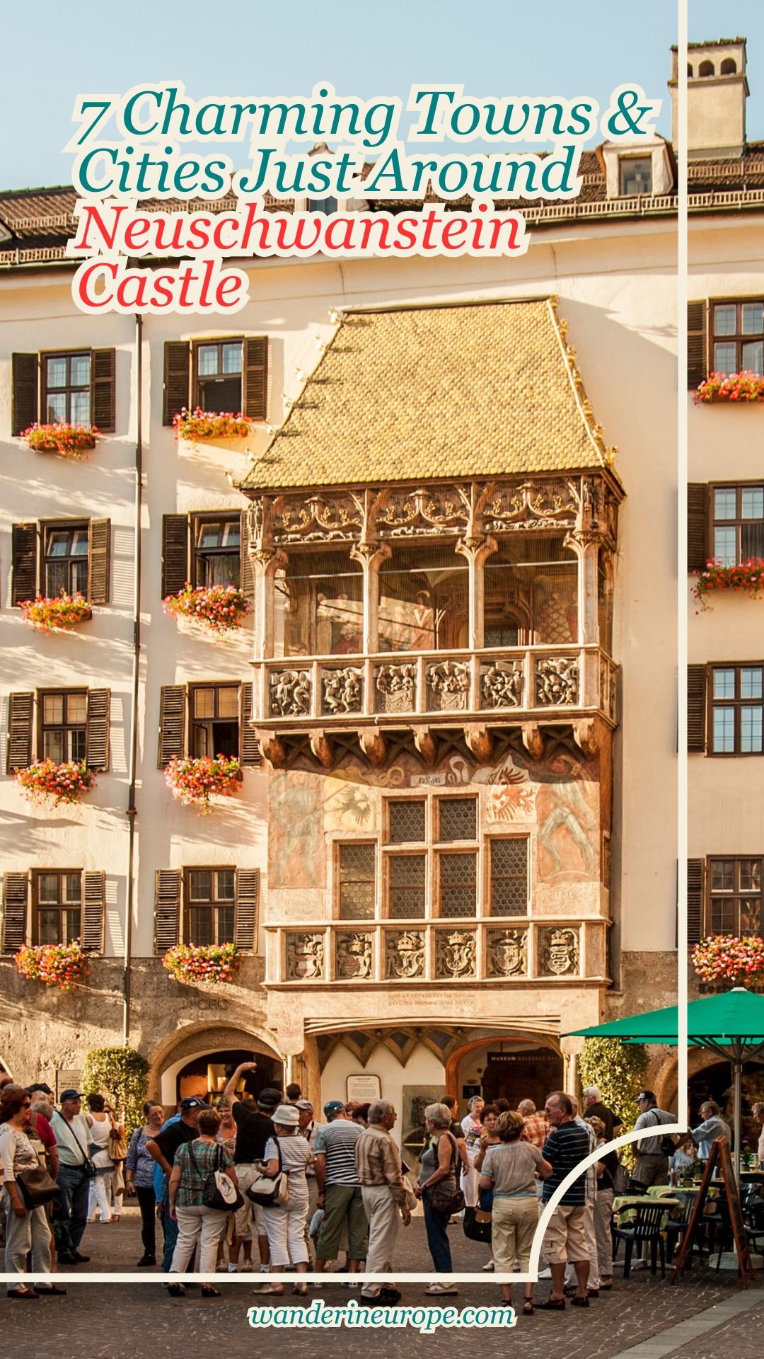 7 Charming Towns & Cities Just Around Neuschwanstein Castle 18 7 Charming Towns & Cities Just Around Neuschwanstein Castle, Pinterest Pin