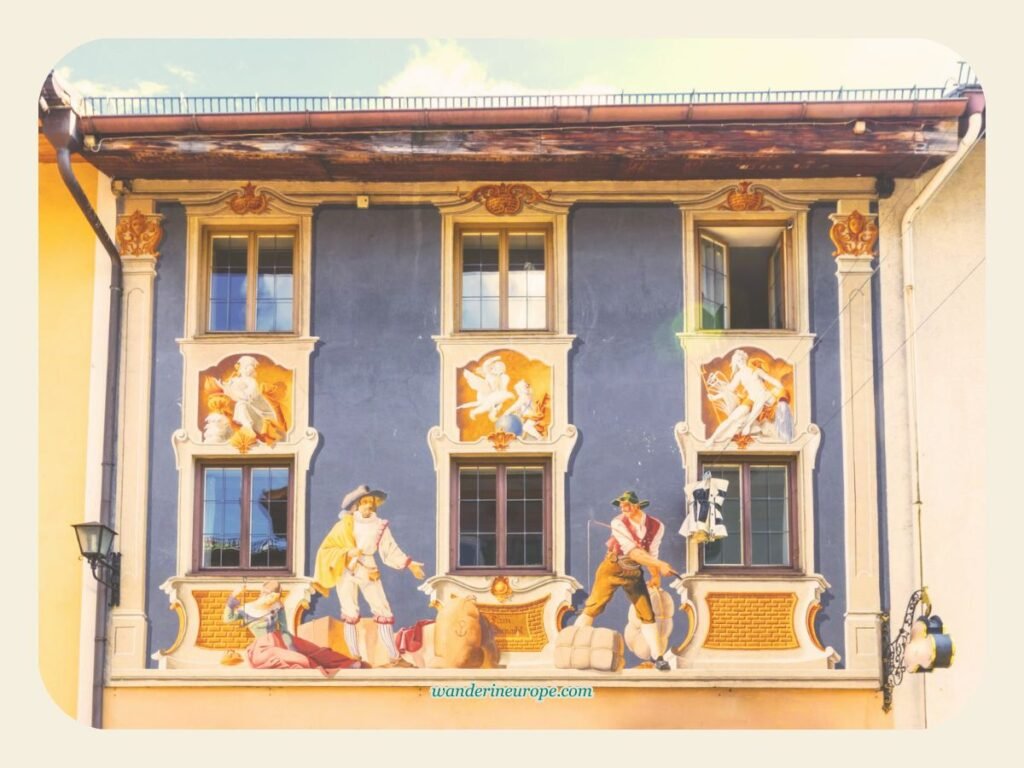 Your Guide to 10 Things to Do in Mittenwald, Bavarian Alps 26 A mural depicting the profession of the residents in Mittenwald, Germany