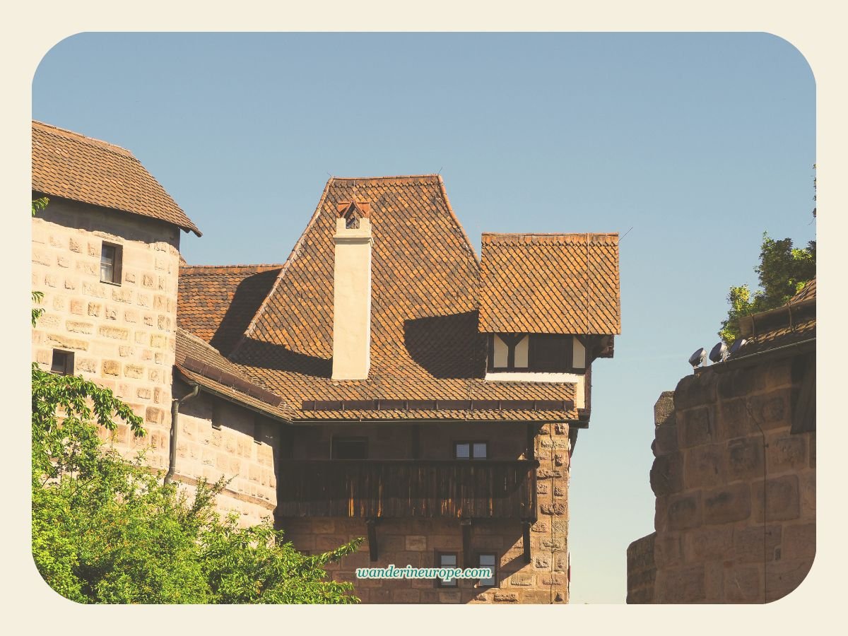 Franconia 60 Another time-transporting scene in Kaiserburg, Nuremberg, Germany