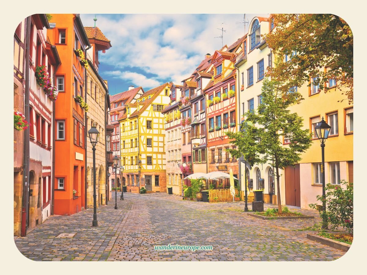 A Quick Guide to Discovering Nuremberg’s Amazing Experiences 4 Another view of Weissgerbergasse, Nuremberg, Germany